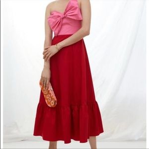 Anthropologie Bow Tie maxi dress by hutch